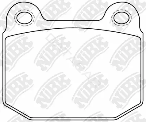 Тормозные колодки NiBK PN0226
