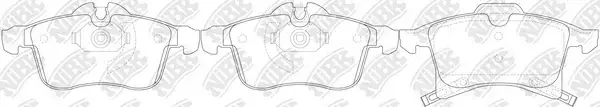 Тормозные колодки NiBK PN0355