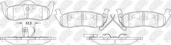 Тормозные колодки NiBK PN0429