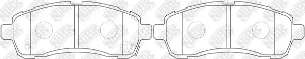 Тормозные колодки NiBK PN0544