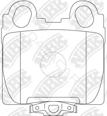 Тормозные колодки NiBK PN1421