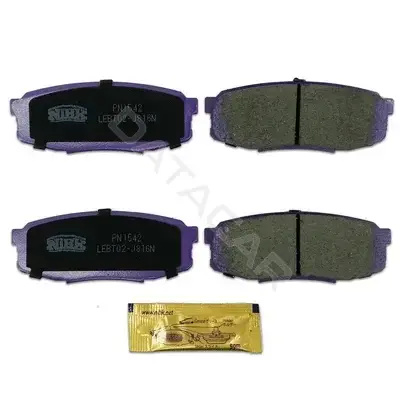Тормозные колодки NiBK PN1542