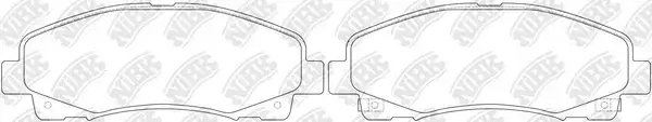 Тормозные колодки NiBK PN28003