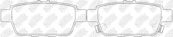 Тормозные колодки NiBK PN28004