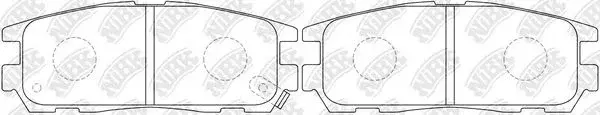 Тормозные колодки NiBK PN4299
