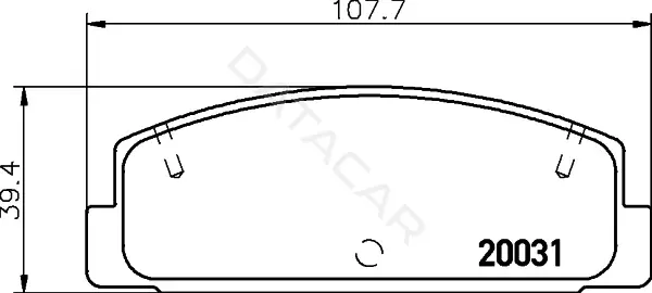 Тормозные колодки NISSHINBO NP5004