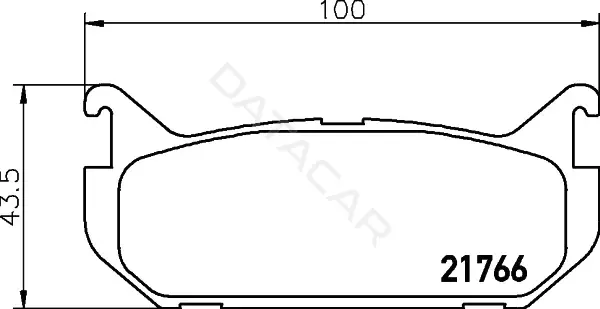 Тормозные колодки NISSHINBO NP5019