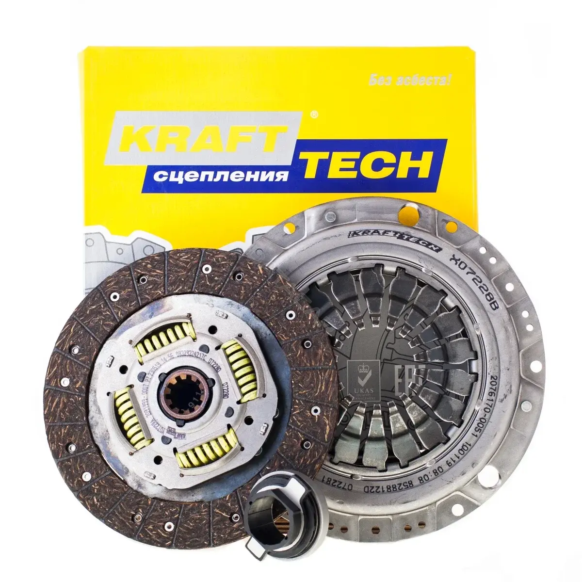 Комплект сцепления KRAFTTECH W08228E