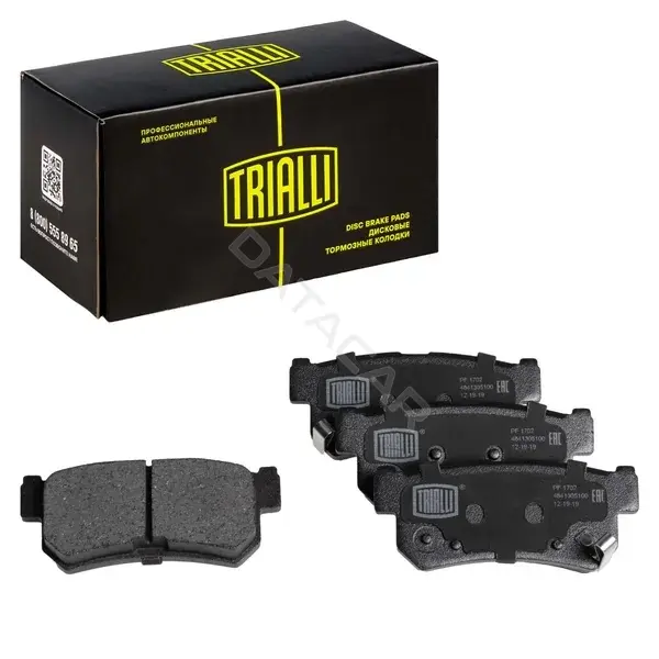 Тормозные колодки TRIALLI PF1702