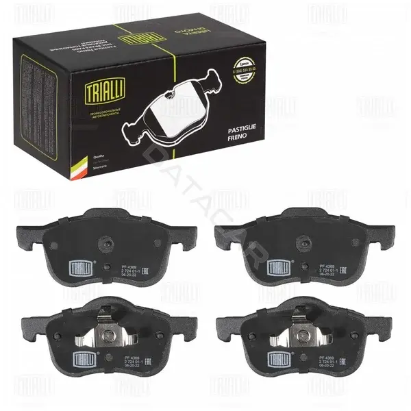 Тормозные колодки TRIALLI PF4369