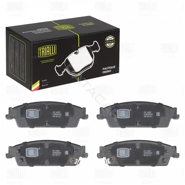 Тормозные колодки TRIALLI PF4397