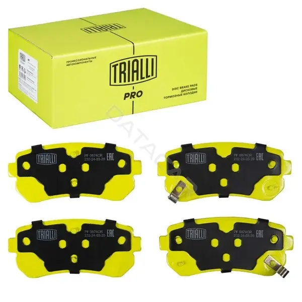 Тормозные колодки TRIALLI PF0874CR