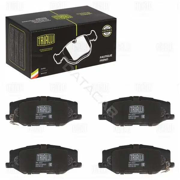 Тормозные колодки TRIALLI PF4431