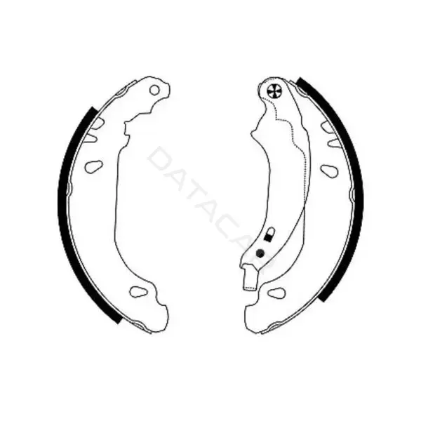 Барабанные колодки TRIALLI GF4561