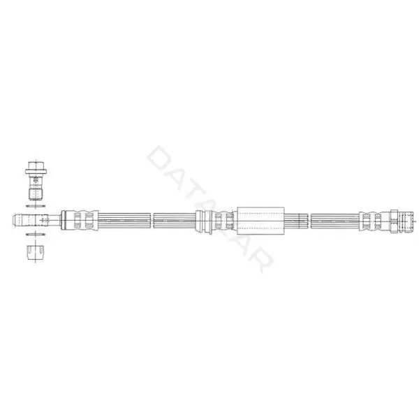 Тормозные шланги TRIALLI BF4805