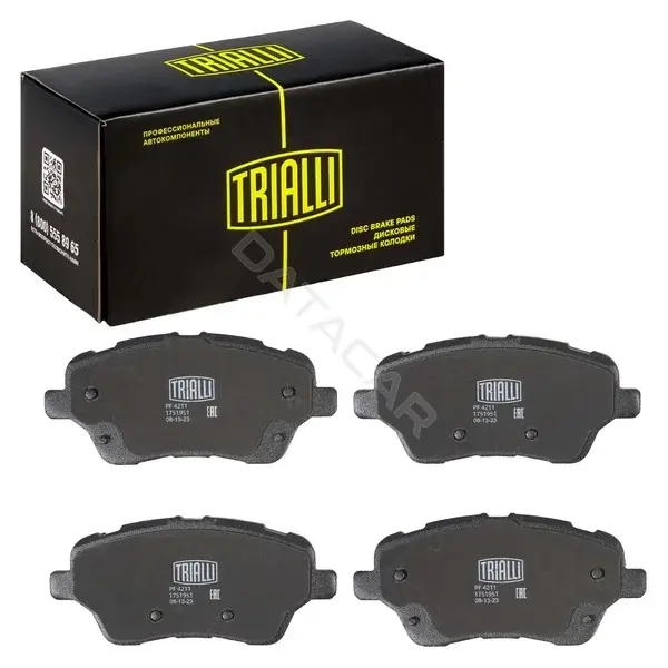 Тормозные колодки TRIALLI PF4211
