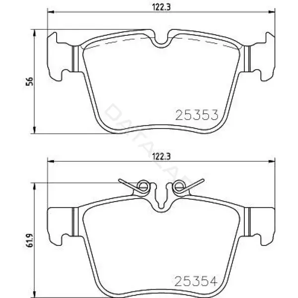 Тормозные колодки TRIALLI PF4147