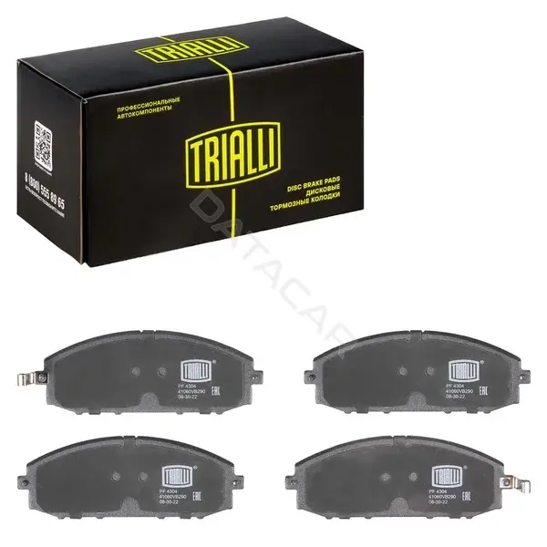 Тормозные колодки TRIALLI PF4304
