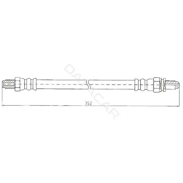 Тормозные шланги TRIALLI BF4849