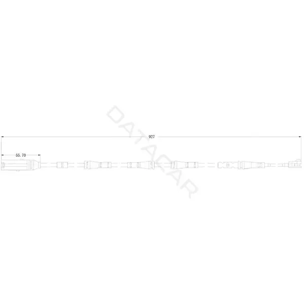 Датчик износа тормозных колодок TRIALLI PFS4012