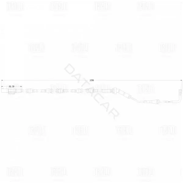 Датчик износа тормозных колодок TRIALLI PFS0122