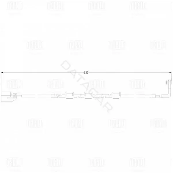 Датчик износа тормозных колодок TRIALLI PFS0180