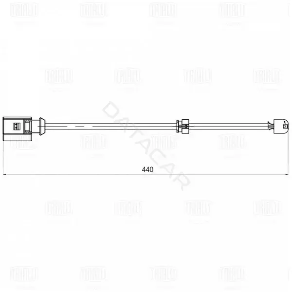 Датчик износа тормозных колодок TRIALLI PFS4381