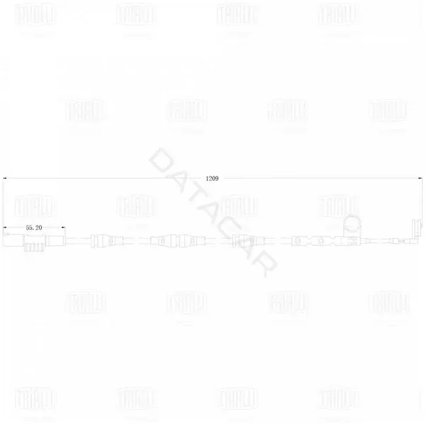 Датчик износа тормозных колодок TRIALLI PFS0168