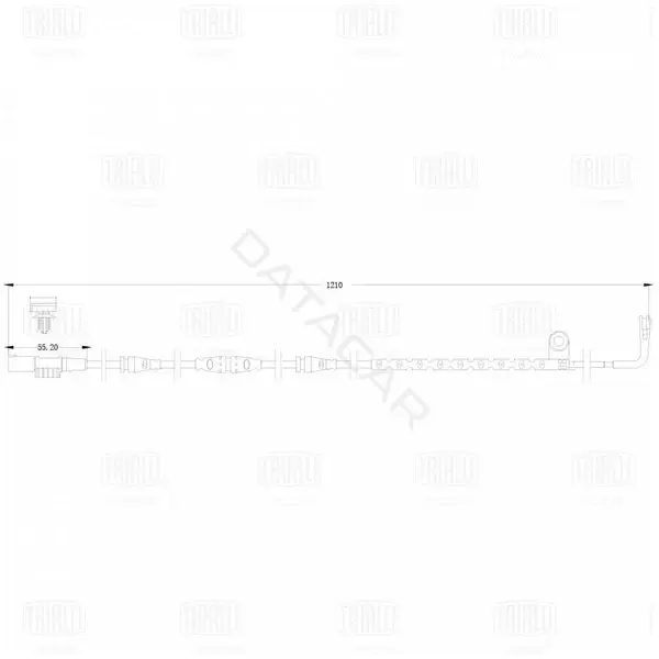 Датчик износа тормозных колодок TRIALLI PFS0218