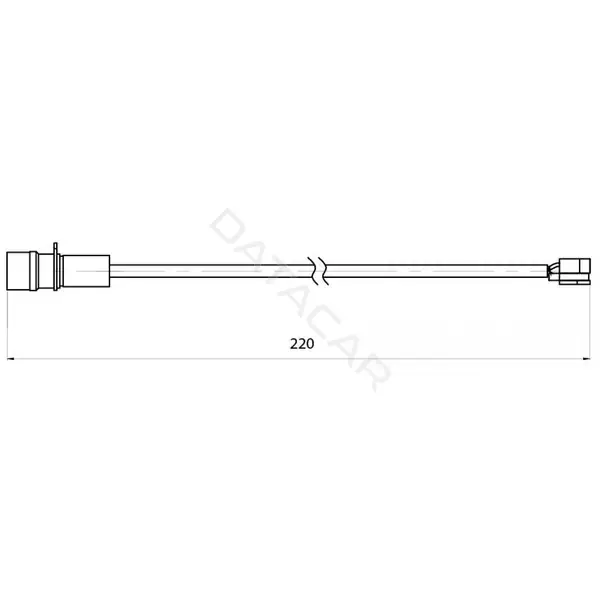 Датчик износа тормозных колодок TRIALLI PFS0031