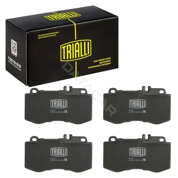 Тормозные колодки TRIALLI PF2412
