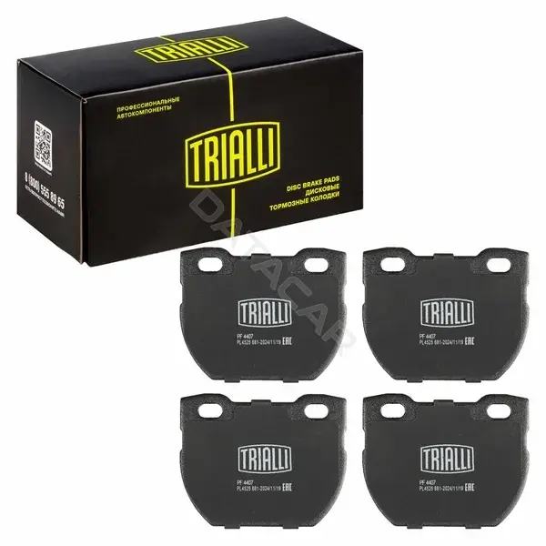Тормозные колодки TRIALLI PF4407