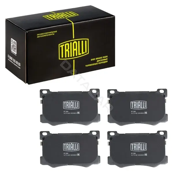 Тормозные колодки TRIALLI PF2363
