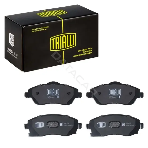Тормозные колодки TRIALLI PF2439