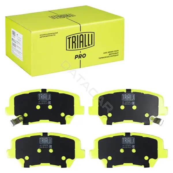 Тормозные колодки TRIALLI PF1075CR