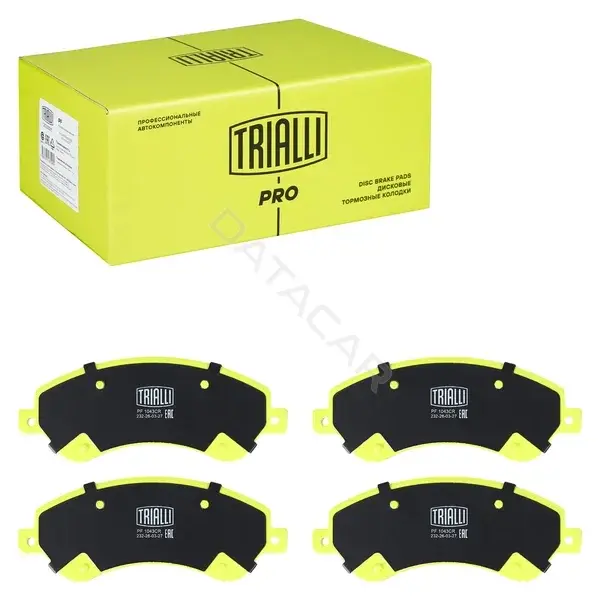 Тормозные колодки TRIALLI PF1043CR