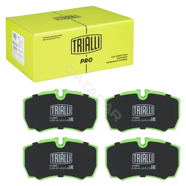 Тормозные колодки TRIALLI PF2296CR