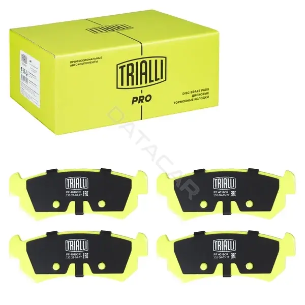 Тормозные колодки TRIALLI PF4019CR