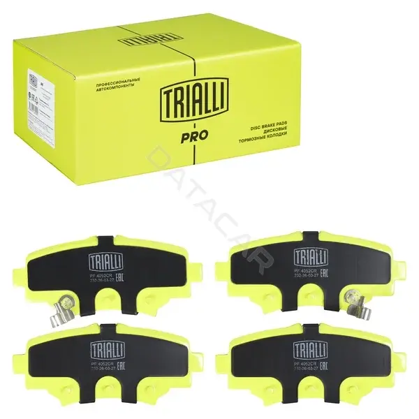 Тормозные колодки TRIALLI PF4052CR