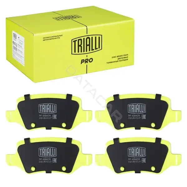 Тормозные колодки TRIALLI PF4054CR