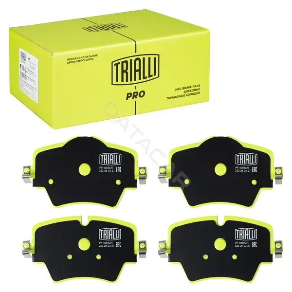 Тормозные колодки TRIALLI PF4059CR
