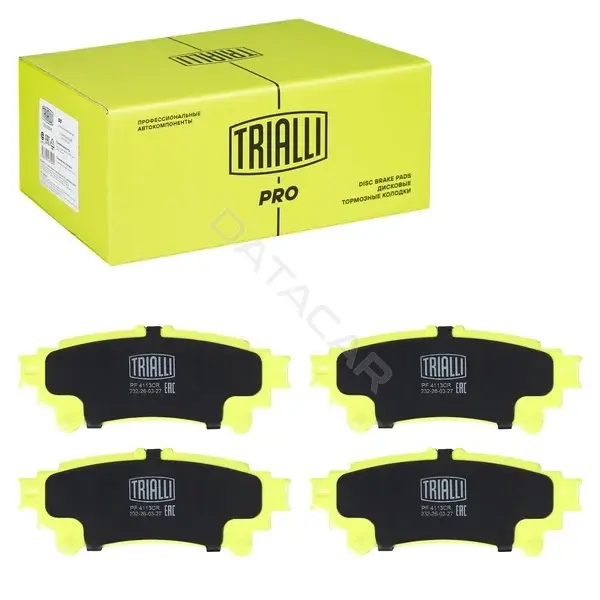 Тормозные колодки TRIALLI PF4113CR