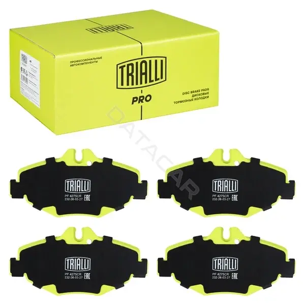 Тормозные колодки TRIALLI PF4275CR