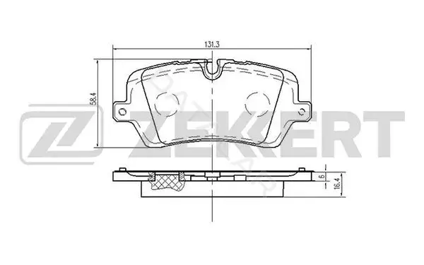 Тормозные колодки ZEKKERT BS-2532