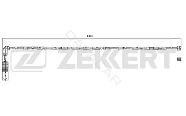 Датчик износа тормозных колодок ZEKKERT BS-8024