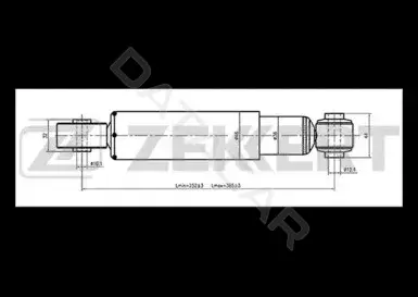 Амортизаторы ZEKKERT SG-2029