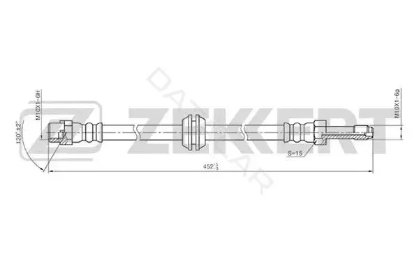 Тормозные шланги ZEKKERT BS-9279