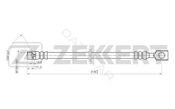 Тормозные шланги ZEKKERT BS-9280
