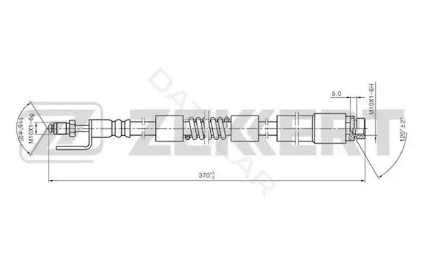Тормозные шланги ZEKKERT BS-9362