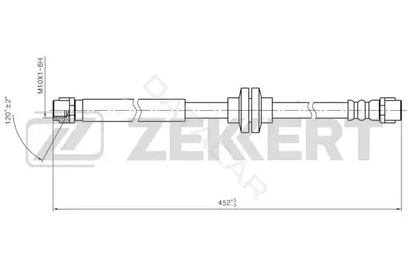 Тормозные шланги ZEKKERT BS-9476